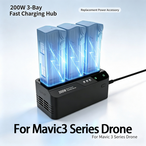 Drone Charging Hub - Station de charge rapide pour batterie,